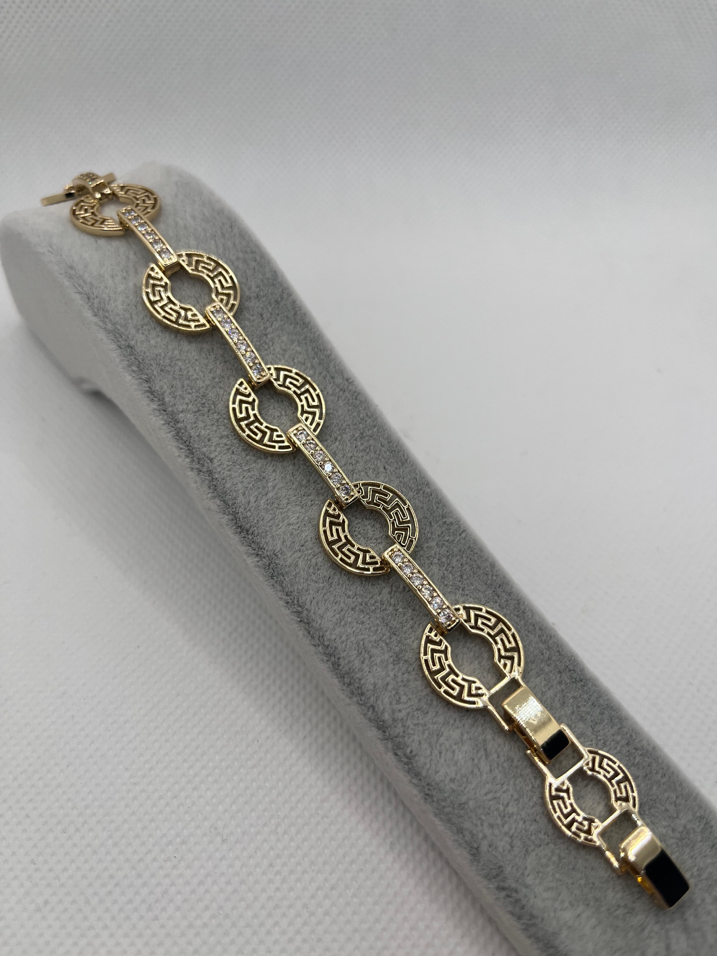 14K Altın Kaplama Üçlü Kombin Seti 