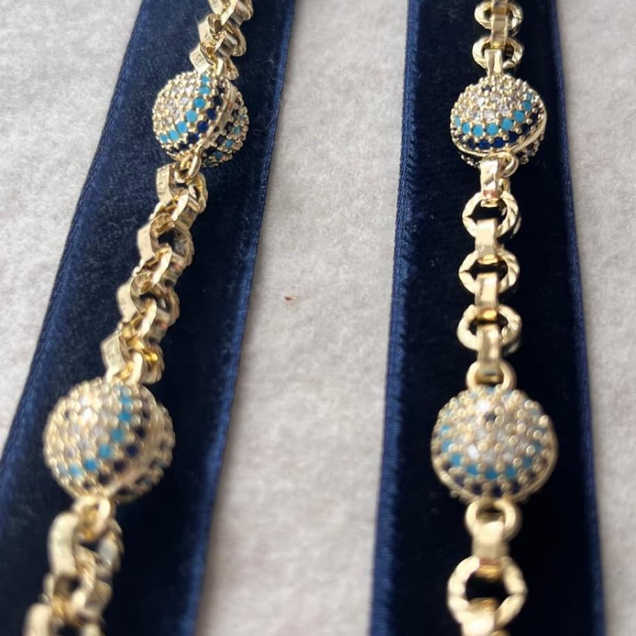 14K Nazar Boncuk Kombin