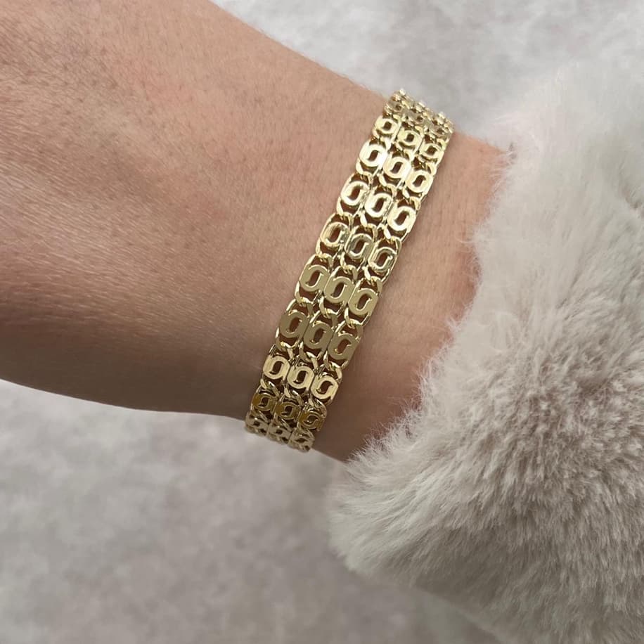 14K Altın Kaplama İkili Kombin