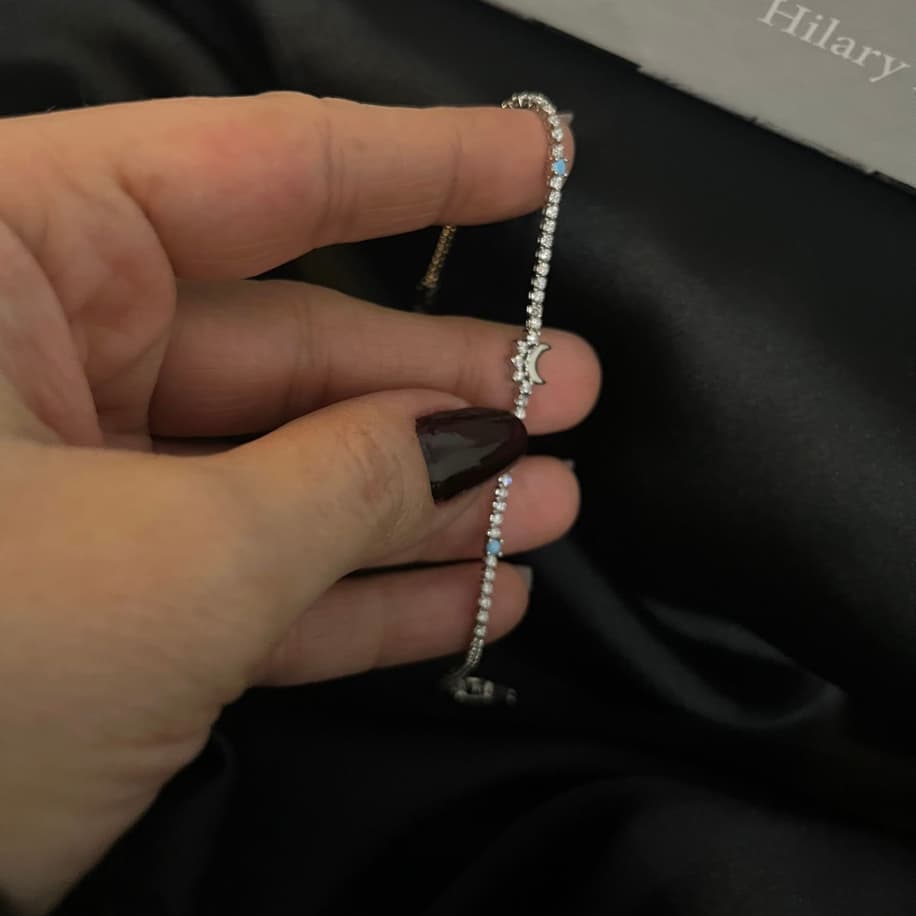 Silver Taşlı Bileklik