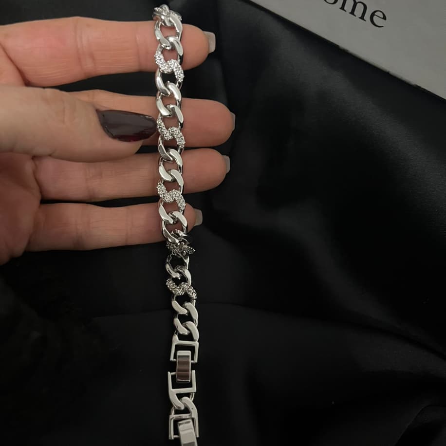 Silver Taşlı Bileklik