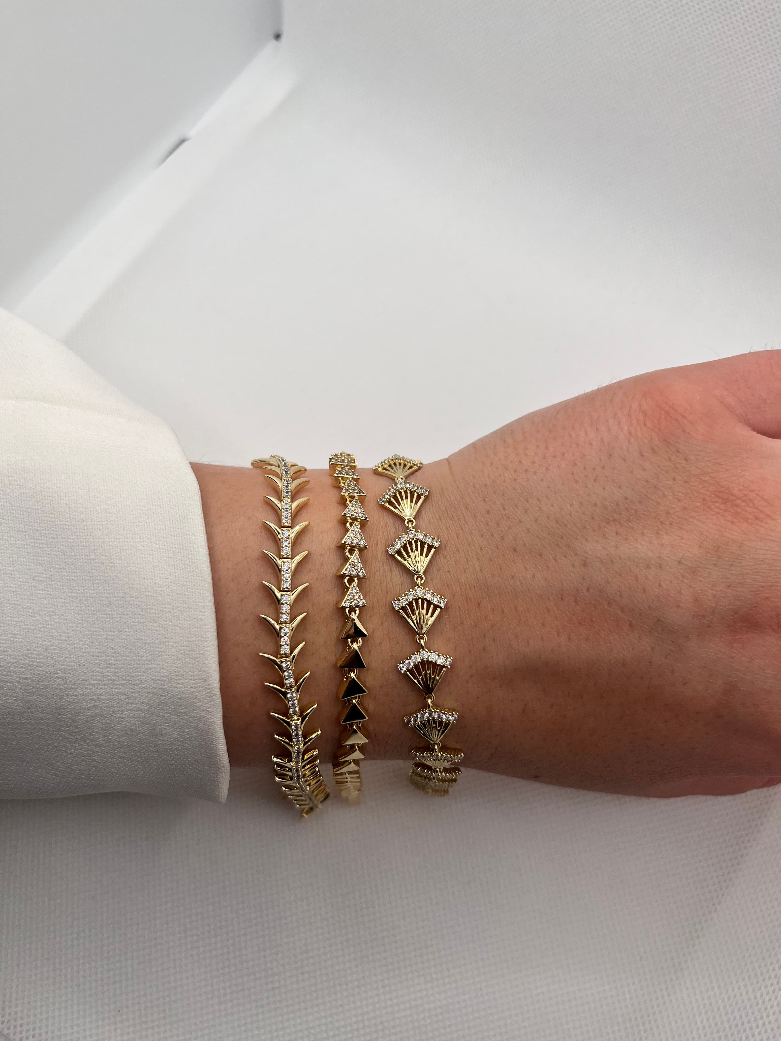 14K Balık Sırtı Kombin