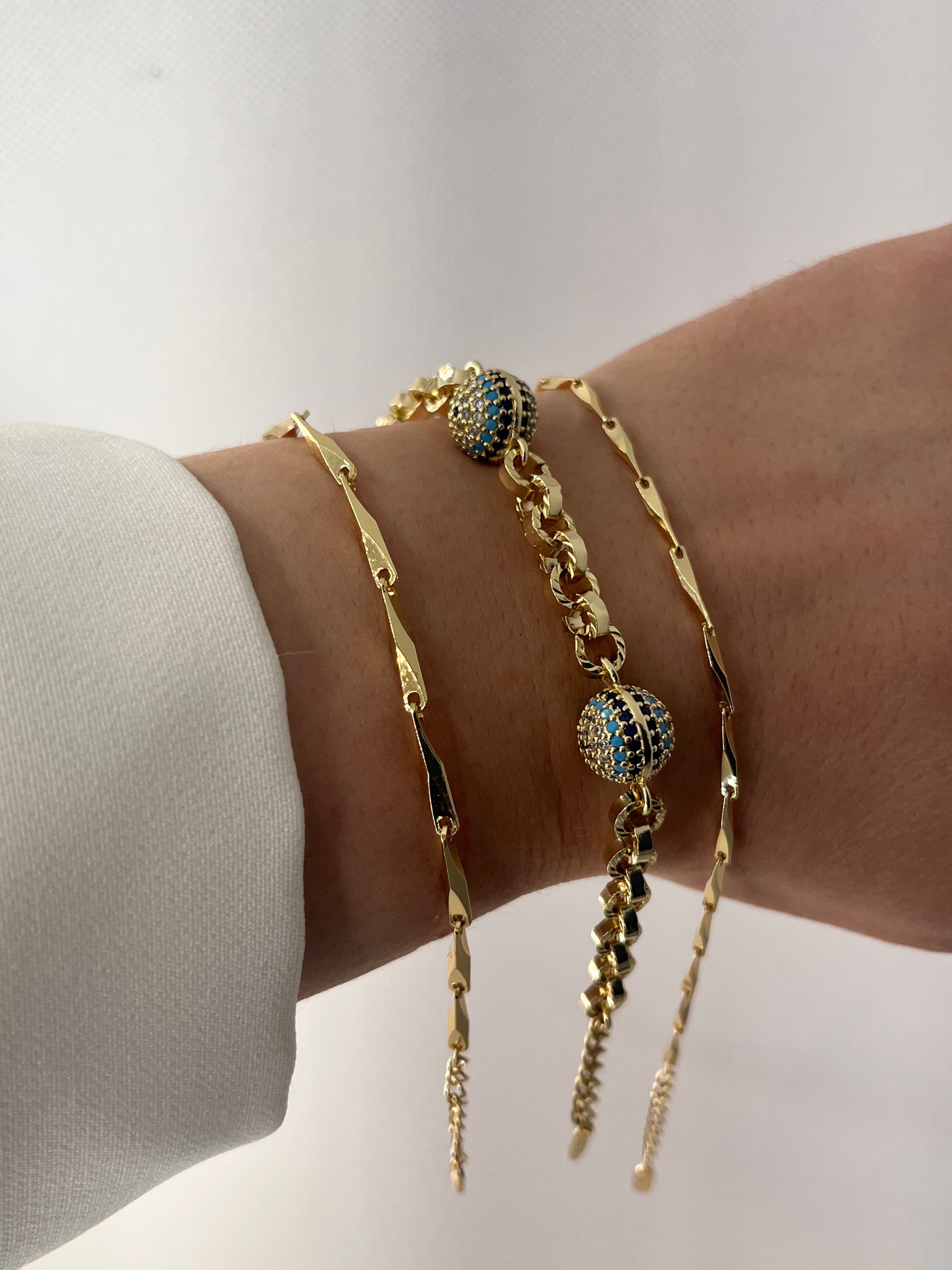 14K Nazar Boncuk Kombin