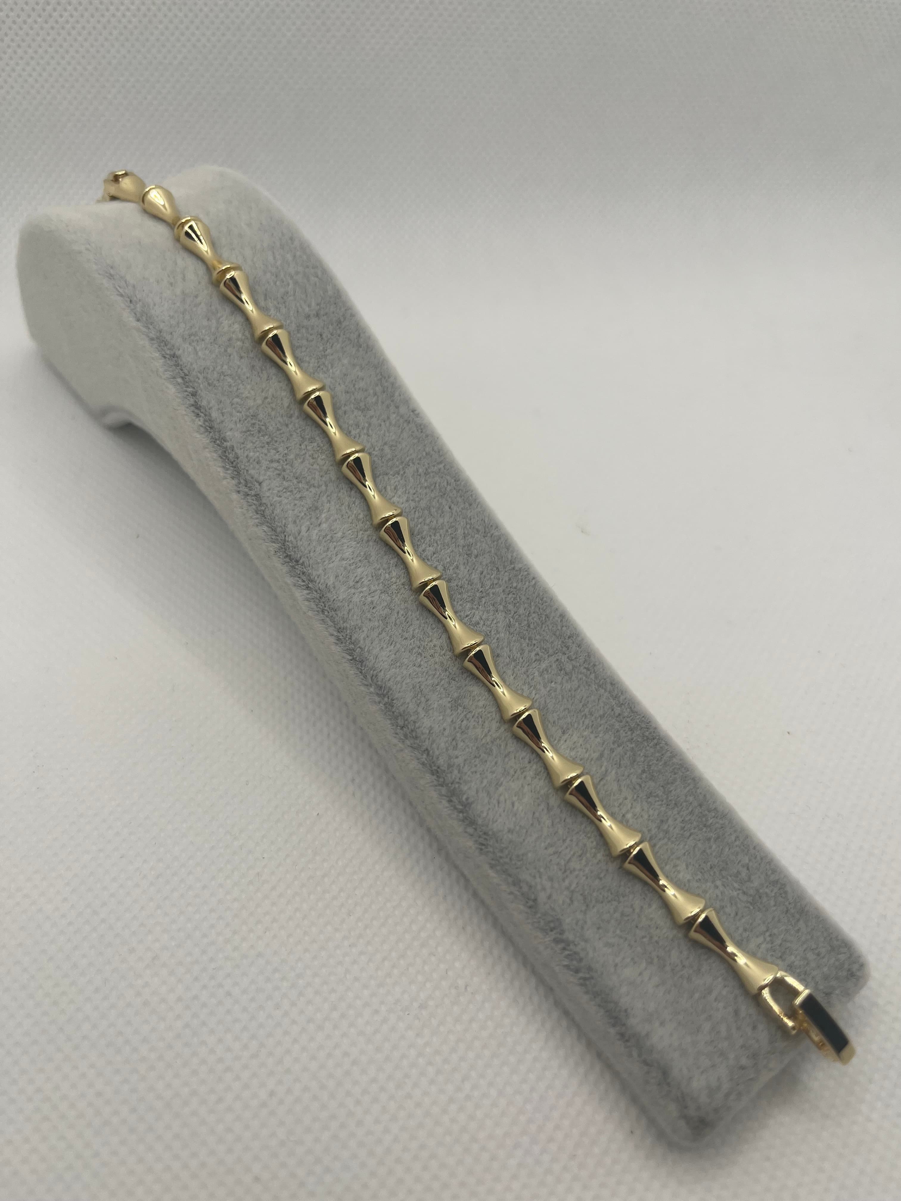 Premium Gold Bambu Model Bileklik